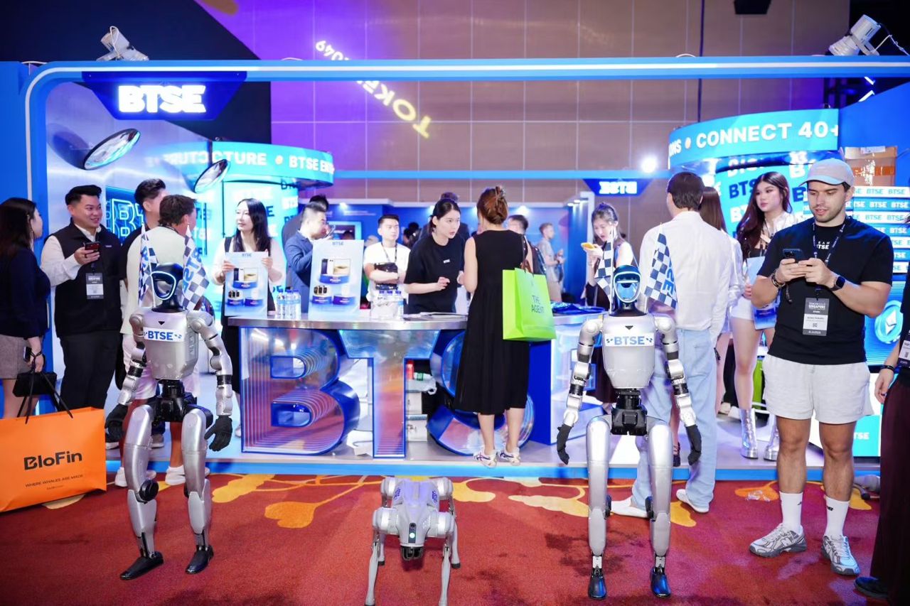 新加坡 BTSE 展会现场