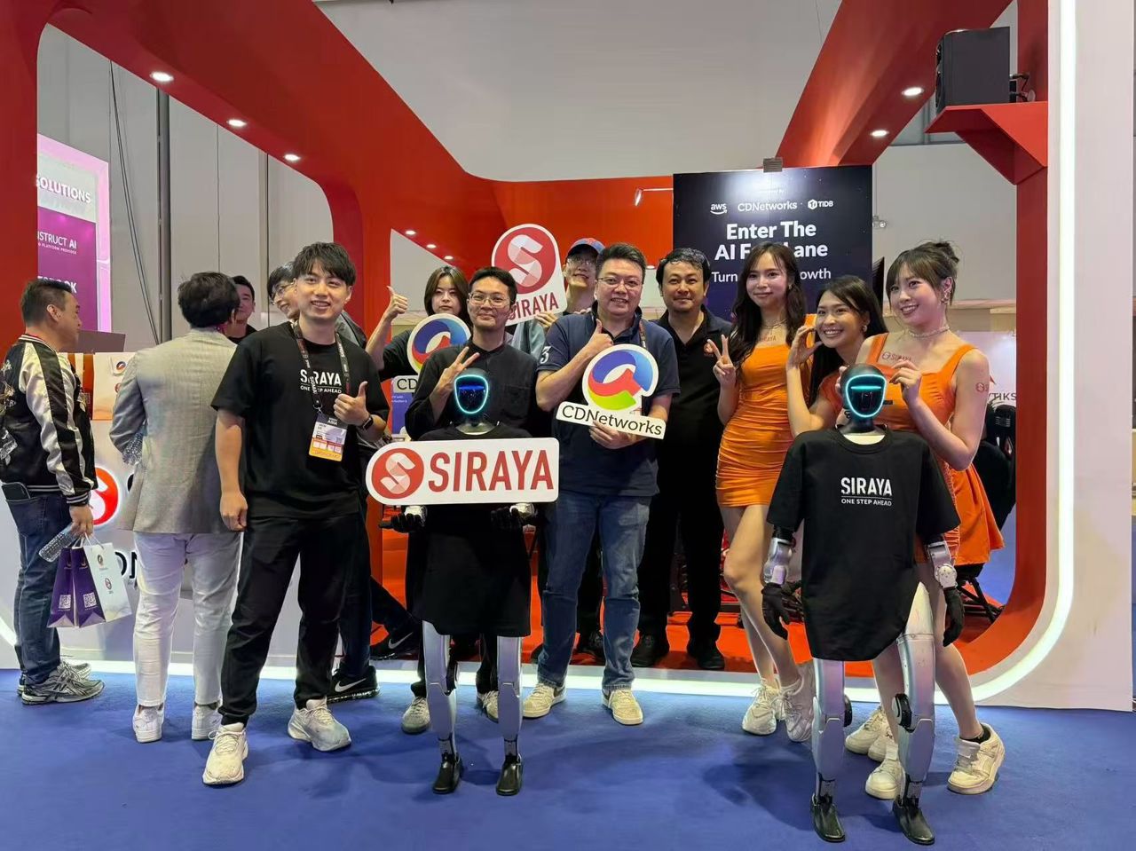 菲律宾 SIRAYA 展台现场
