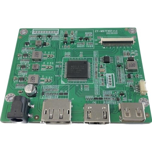 LCD Monitor Control Board | HDMI/DP LVDS Driver Board | 12V Industrial TFT Controller Board | ZY-M97FN01 V1.0