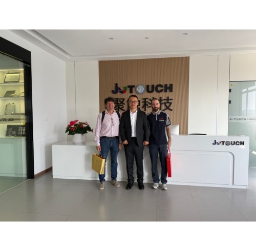 Customer Visit to JuTouch: Exploring Touch Display Technology and Solutions