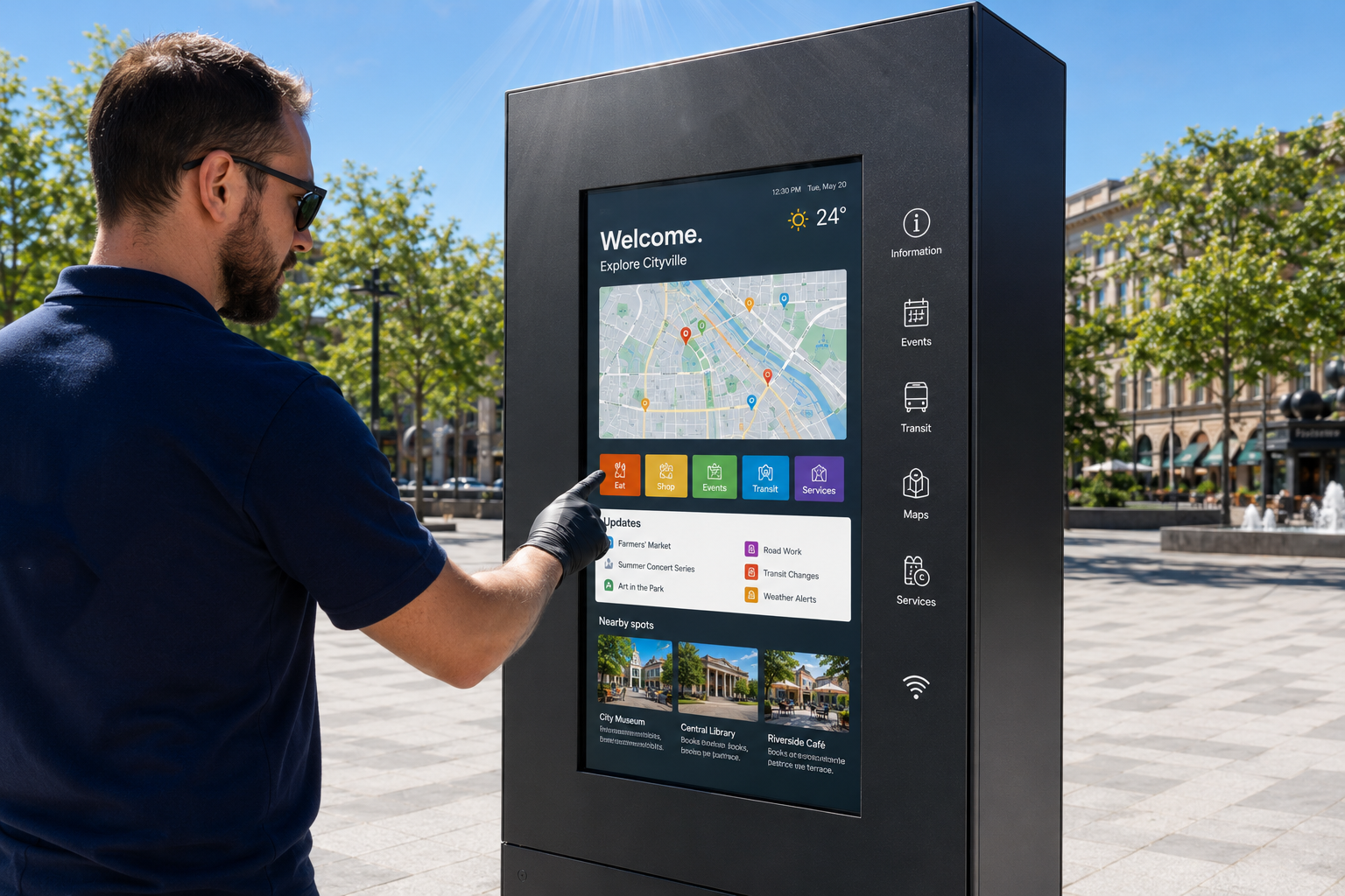 Outdoor Kiosk