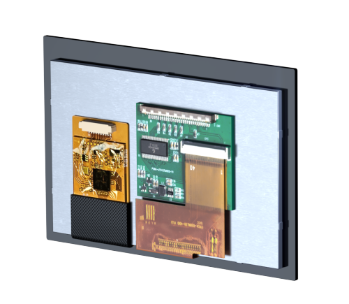 5.0" High-Brightness Industrial TFT LCD Display Module with Optical Bonded PCAP Touch Screen