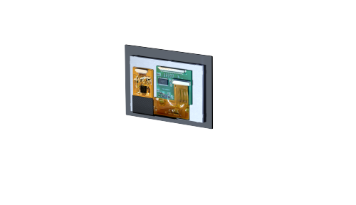 4.3" High-Brightness Industrial TFT LCD Display Module | Optical Bonded PCAP Touch Screen