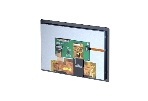 8.0" Rugged Industrial PCAP Touchscreen – 1000 nits Sunlight-Readable, Optical Bonded, LVDS, USB/I2C, Wide Temp (-30~85°C)