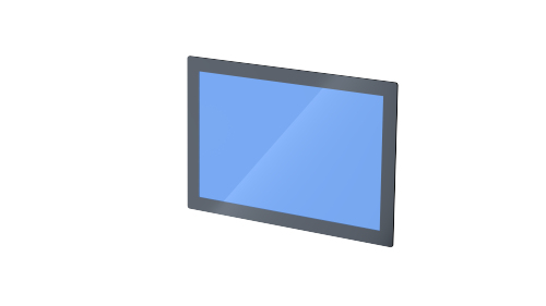10.1" Rugged Industrial PCAP Touchscreen -- 850 nits Sunlight-Readable, Optical Bonded, LVDS, USB/I2C, Wide Temp (-30~80°C)