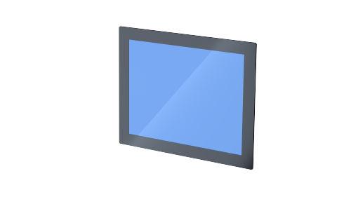 10.4" Industrial PCAP Touchscreen -- 1000 nits Sunlight-Readable, Optical Bonded, LVDS, USB/I2C, Wide Temp (-30~80°C)