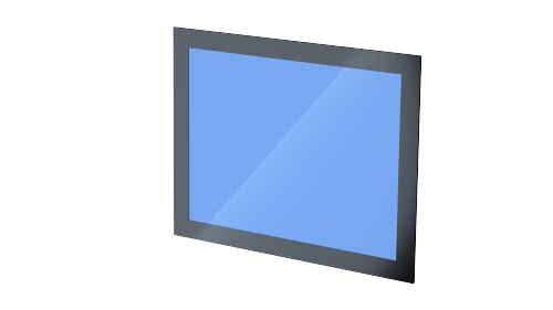 12.1" Industrial PCAP Touchscreen -- 850 nits Sunlight-Readable, Optical Bonded, LVDS, USB/I2C, Wide Temp (-20~70°C)