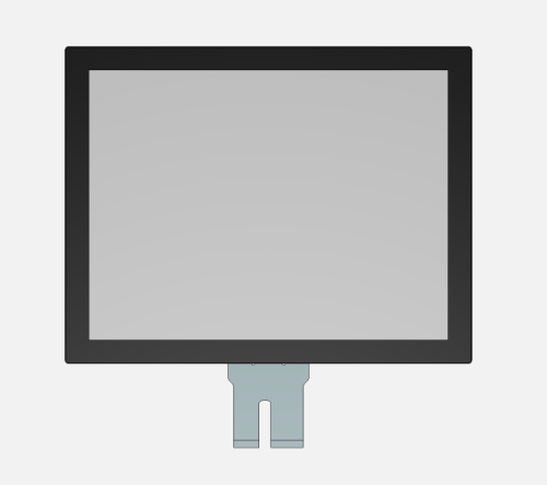 15.0" TFT LCD Display Module, 1500 nits Sunlight-Readable, XGA 1024×768, LVDS