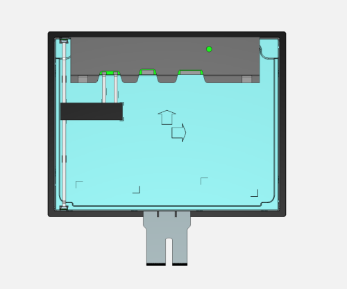 15.0" TFT LCD Display Module, 1500 nits Sunlight-Readable, XGA 1024×768, LVDS