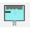 15.0" TFT LCD Display Module, 1500 nits Sunlight-Readable, XGA 1024×768, LVDS