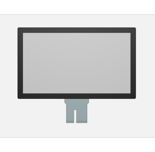 18.5" TFT LCD Display Module with High Brightness , Wide Temperature (-20~60°C)