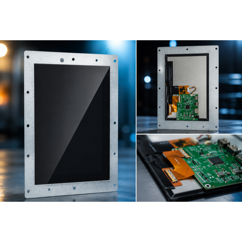 JuTouch Launches New 10.1-Inch Touch Display Module with Integrated HDMI Driver Board and Metal Housing