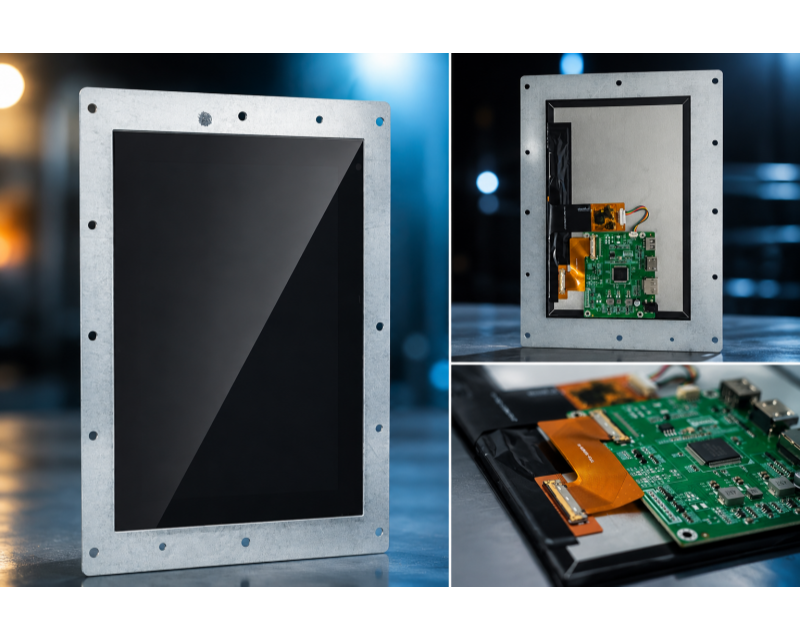JuTouch Launches New 10.1-Inch Touch Display Module with Integrated HDMI Driver Board and Metal Housing