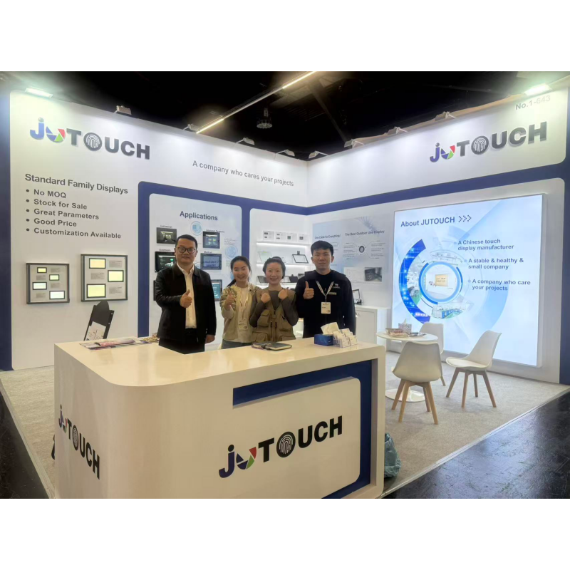 JuTouch Successfully Participated in embedded world Exhibition 2026 in Nuremberg, Germany