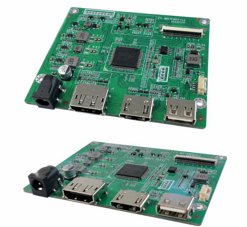 LCD Monitor Control Board | HDMI/DP LVDS Driver Board | 12V TFT Controller Board | ZY-M97FN01 V1.0
