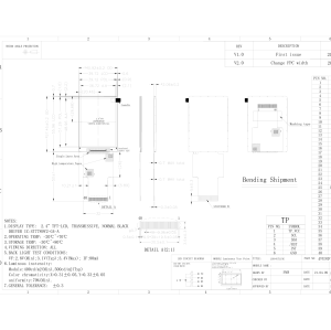 2.4-inch QVGA TFT-LCD Display Module (500 cd/m²)