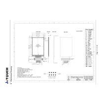 3.5-inch 320 × 480 Resolution TFT-LCD Display Module (500 cd/m²)