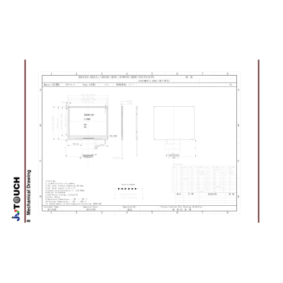 3.5-inch QVGA TFT-LCD Display Module (500 cd/m²)