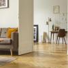 Light Natural Oak Herringbone Flooring in a Sydney Harbour Luxury Condominium