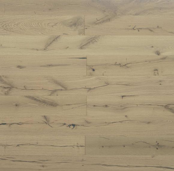 White Oak Engineered Hardwood Flooring 190mm EF Brushed AM-03| AMUER