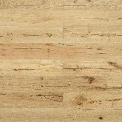 Natural Oak Long Plank Engineered Flooring 190mm Brushed AM-04| AMUER