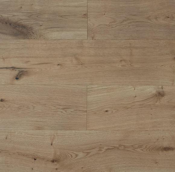 Natural Oak Wide Plank Engineered Flooring 220mm AM-05 | AMUER