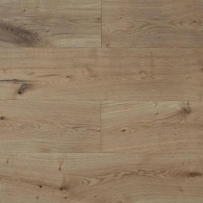 Natural Oak Wide Plank Engineered Flooring 220mm AM-05 | AMUER