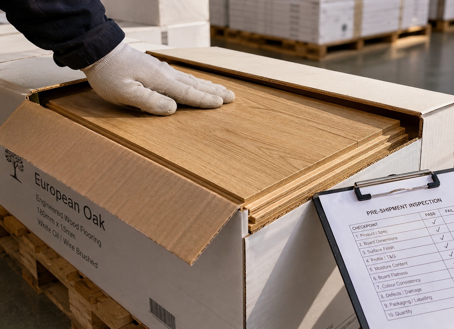 What is the minimum order quantity (MOQ) for AMUER wood flooring?