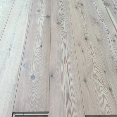 SA-11 Wire-Brushed Larch 190mm Plank Flooring | AMUER