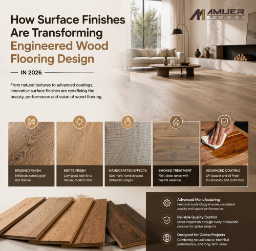 Surface Finishes Transform Engineered Wood Flooring