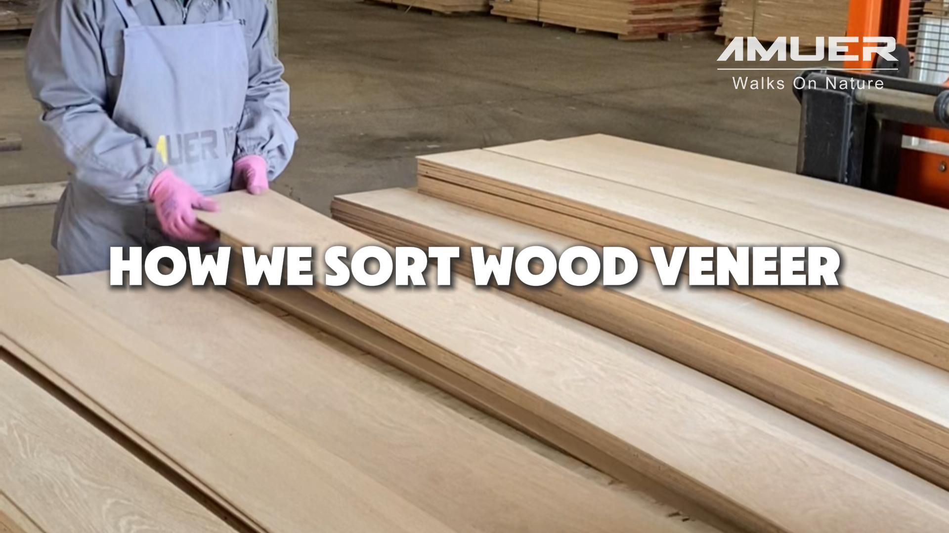 How We Sort Wood Veneer Before Engineered Flooring Production