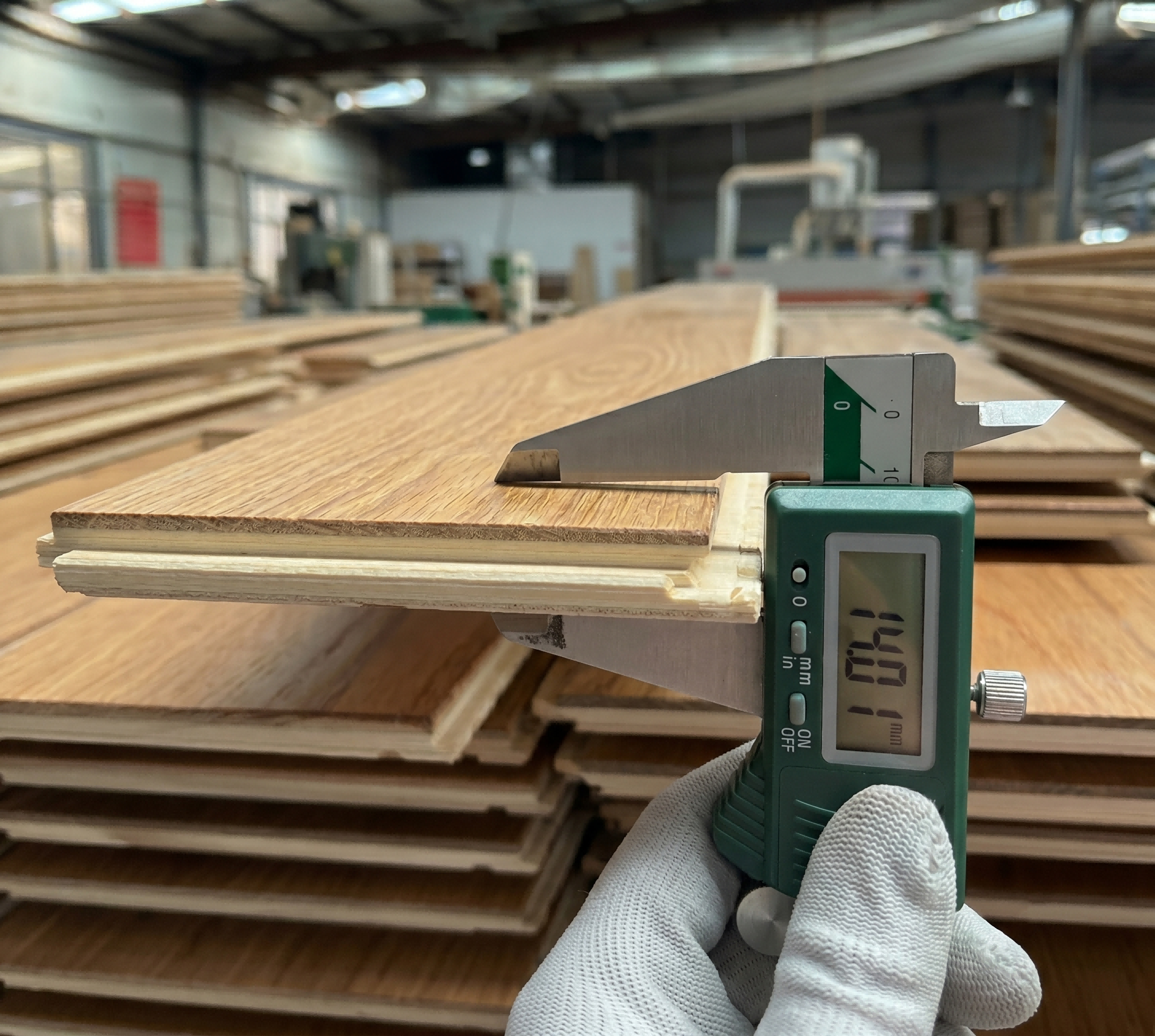Precise Control of Flooring Thickness
