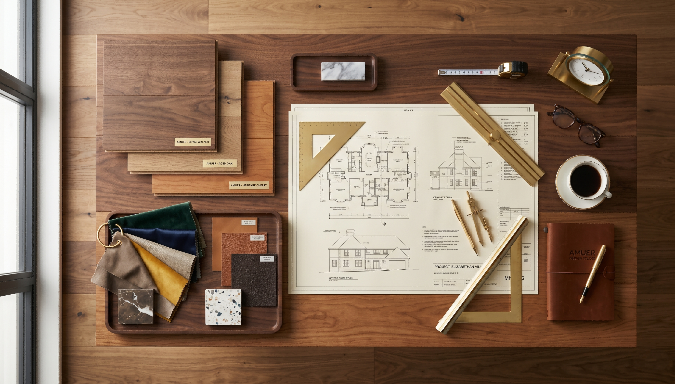 Amuer designer's workspace
