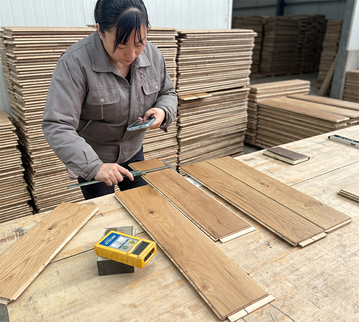 Professional Inspection of Wood Flooring