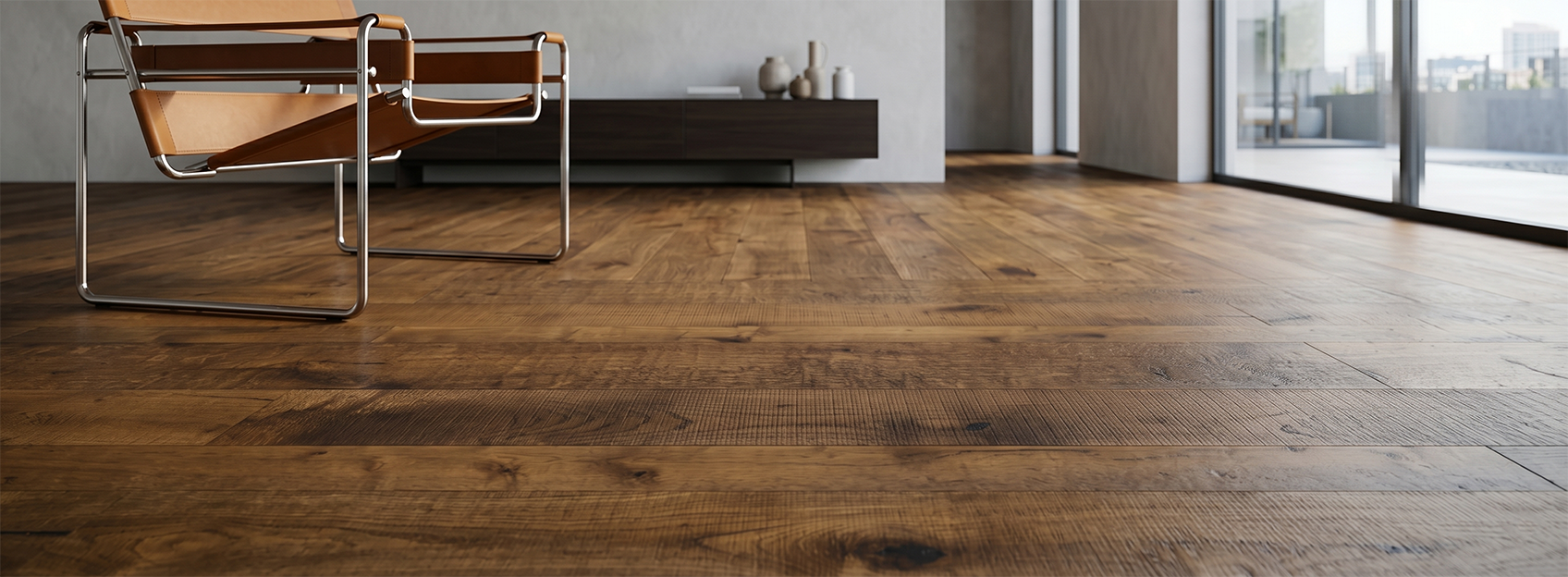 Smoked Oak Multi-Surface Engineered Flooring -- AC-03