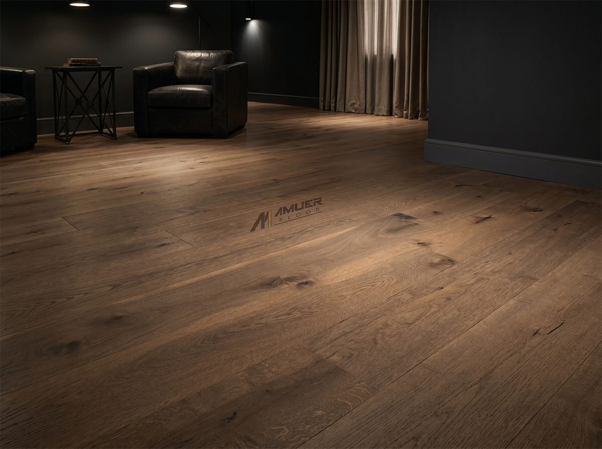 Smoked Oak Multi-Surface Engineered Flooring -- AC-09