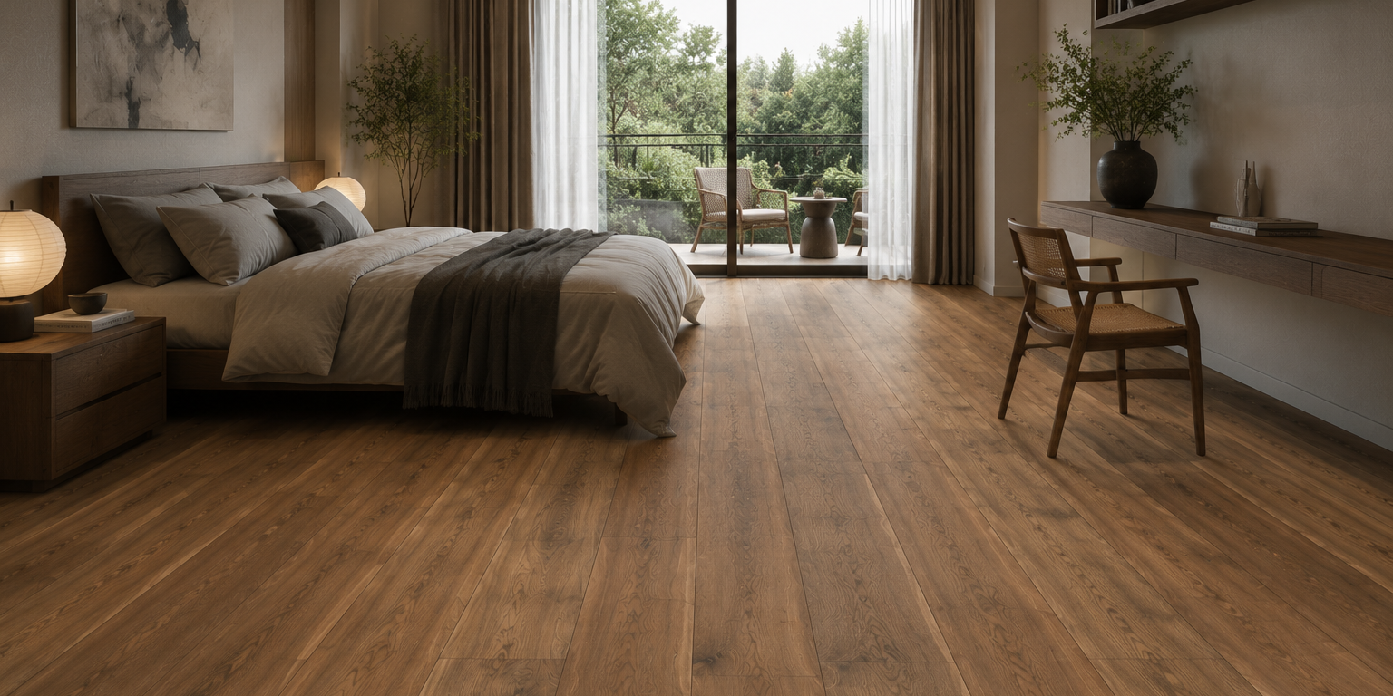 Smoked Oak Multi-Surface Engineered Flooring -- AC-03