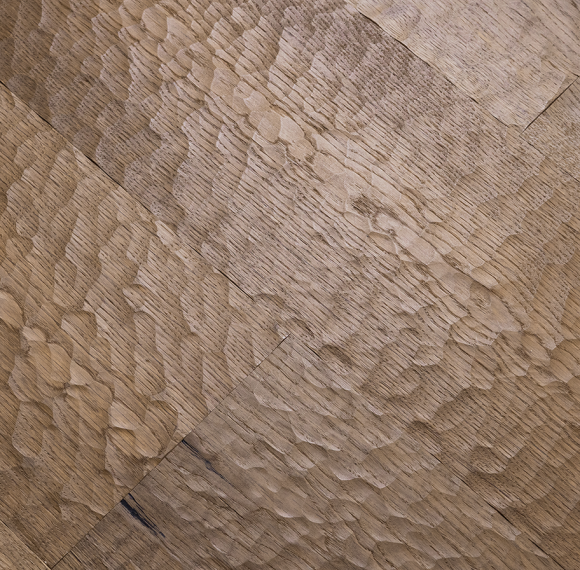 Hand Scraped Smoked Oak Wide Plank Engineered Flooring 260mm | AMUER
