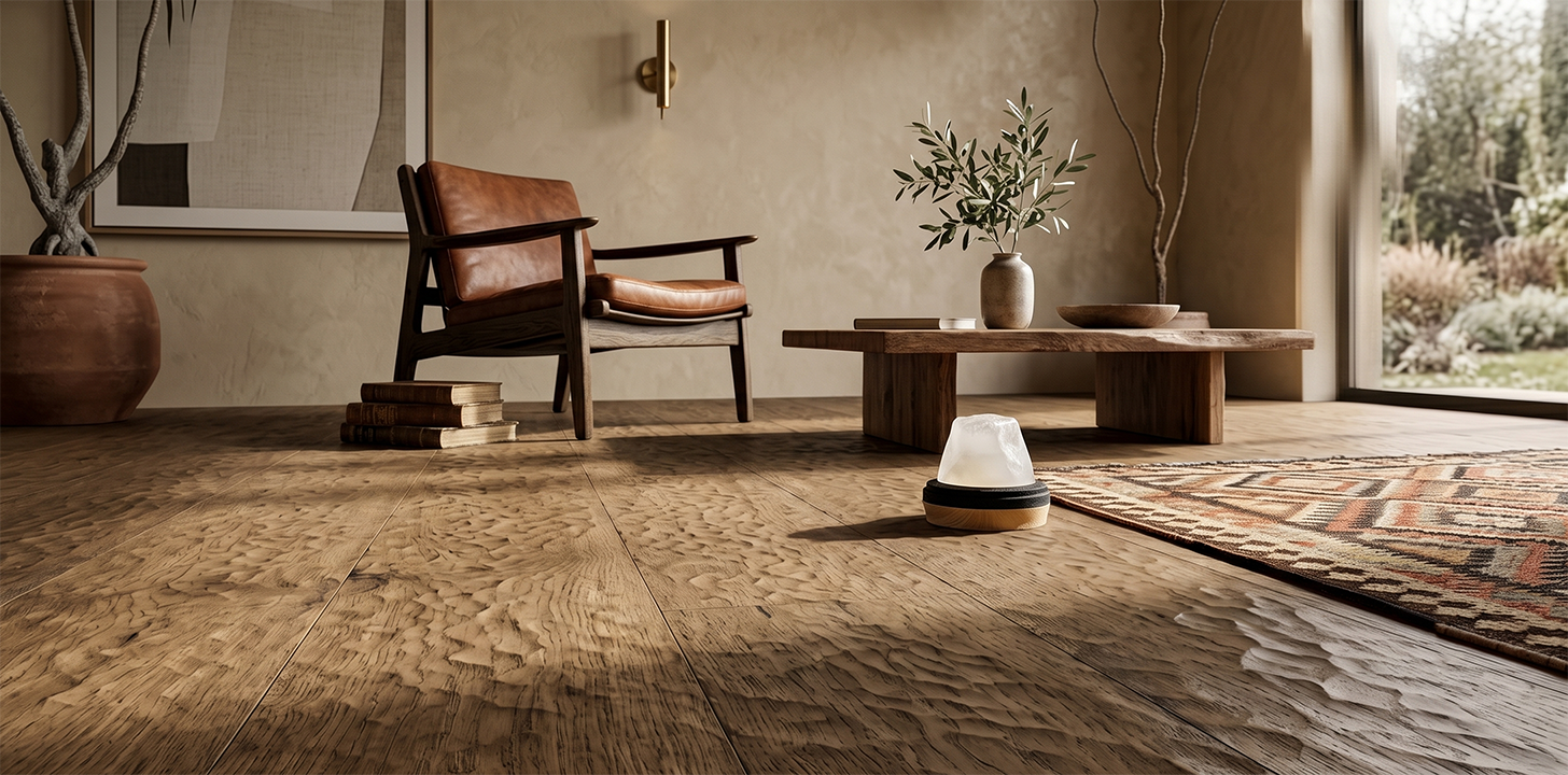 Smoked Oak Multi-Surface Engineered Flooring -- AC-03