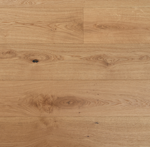 Natural Oak Wide Plank Engineered Flooring 220mm CD Grade | AMUER AM-14