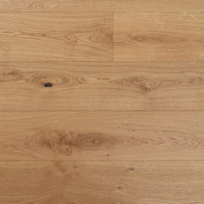 Natural Oak Wide Plank Engineered Flooring 220mm CD Grade | AMUER AM-14