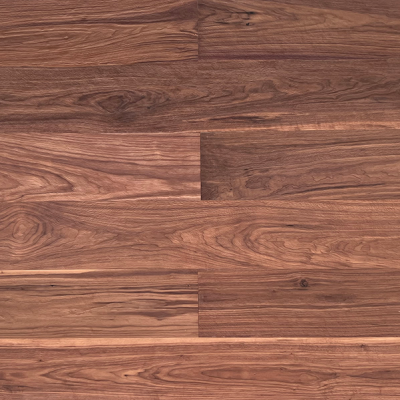 Embossed American Walnut 190mm Wide Plank Wax Oil Engineered Flooring │ AMUER AW-07