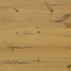 Deeply Brushed Natural Oak Wide Plank Engineered Flooring 220mm | AMUER AM-09