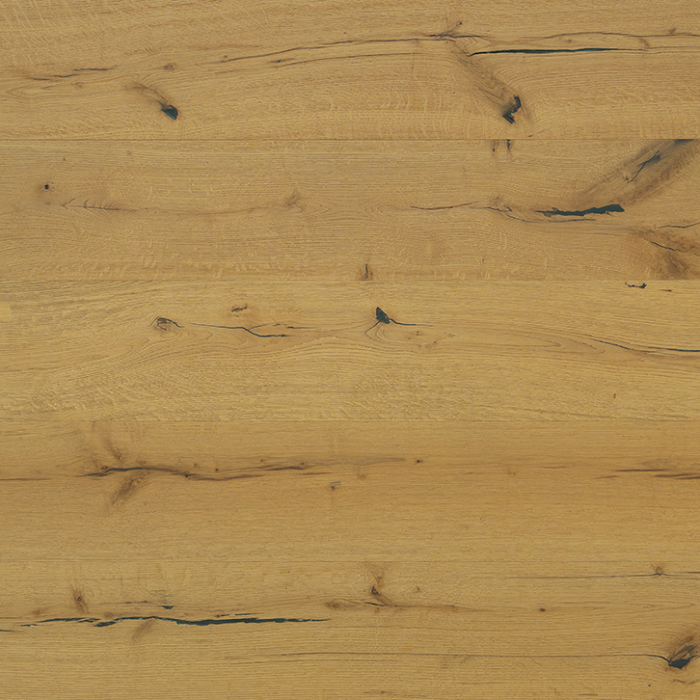 Deeply Brushed Natural Oak Wide Plank Engineered Flooring 220mm | AMUER AM-09