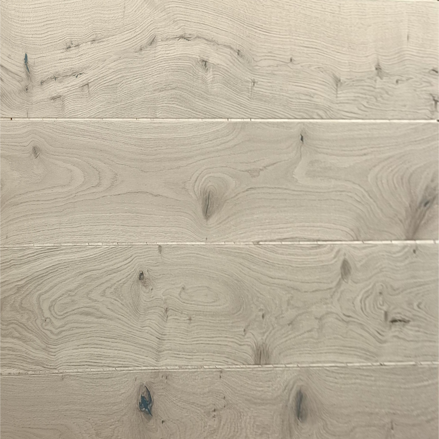 Natural Oak Wide Plank Engineered Flooring -- AM-14