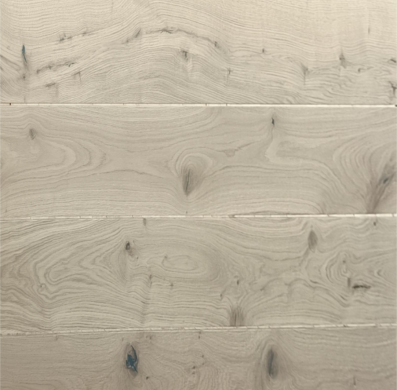 vory White Brushed Oak Engineered Flooring 190mm   | AMUER AM-16