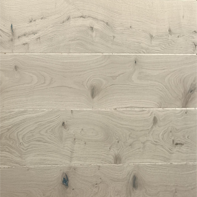 vory White Brushed Oak Engineered Flooring 190mm   | AMUER AM-16