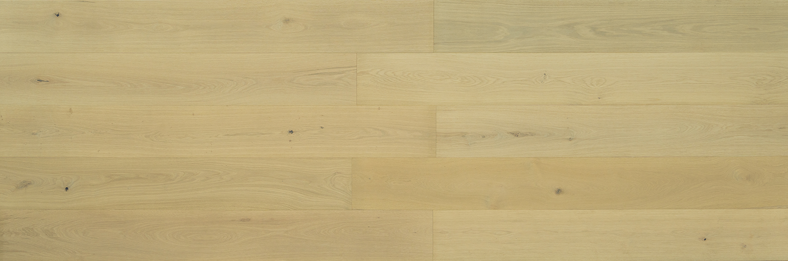 Natural Oak Wide Plank Engineered Flooring -- AM-14