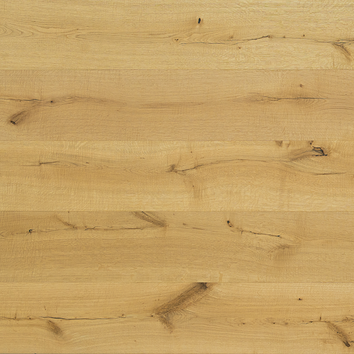 Natural Oak Wide Plank Engineered Flooring -- AM-14