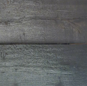 AH-02 Dark Charcoal Oak 400mm Extra-Wide Plank Flooring — Wax Oil, Heavy Embossment